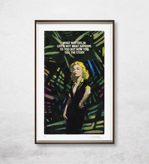 What Matters in Life by The Connor Brothers - Silkscreen Limited Edition wall setting